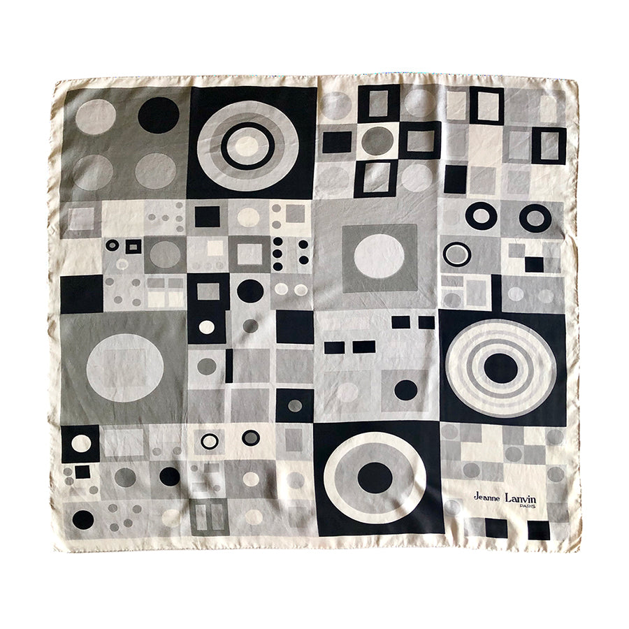 JEANNE LANVIN Foulard in Seta