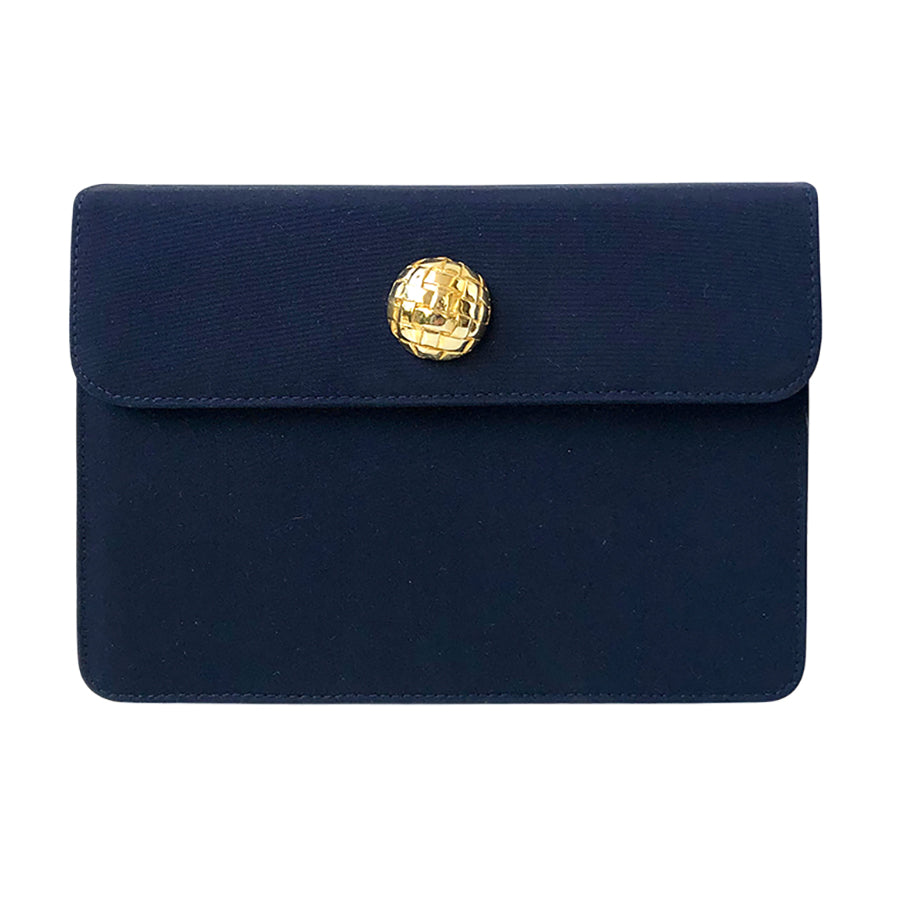 VINTAGE UNSIGNED Clutch in Tessuto