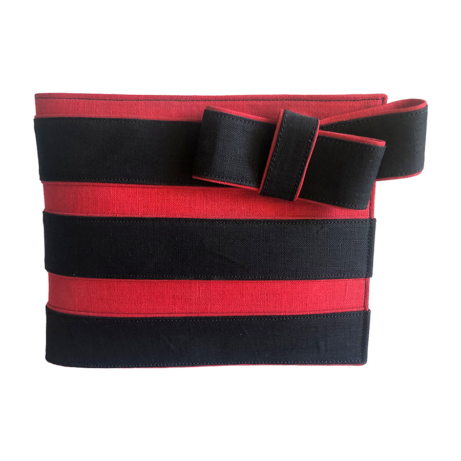 VINTAGE UNSIGNED Busta Rigida in Tessuto