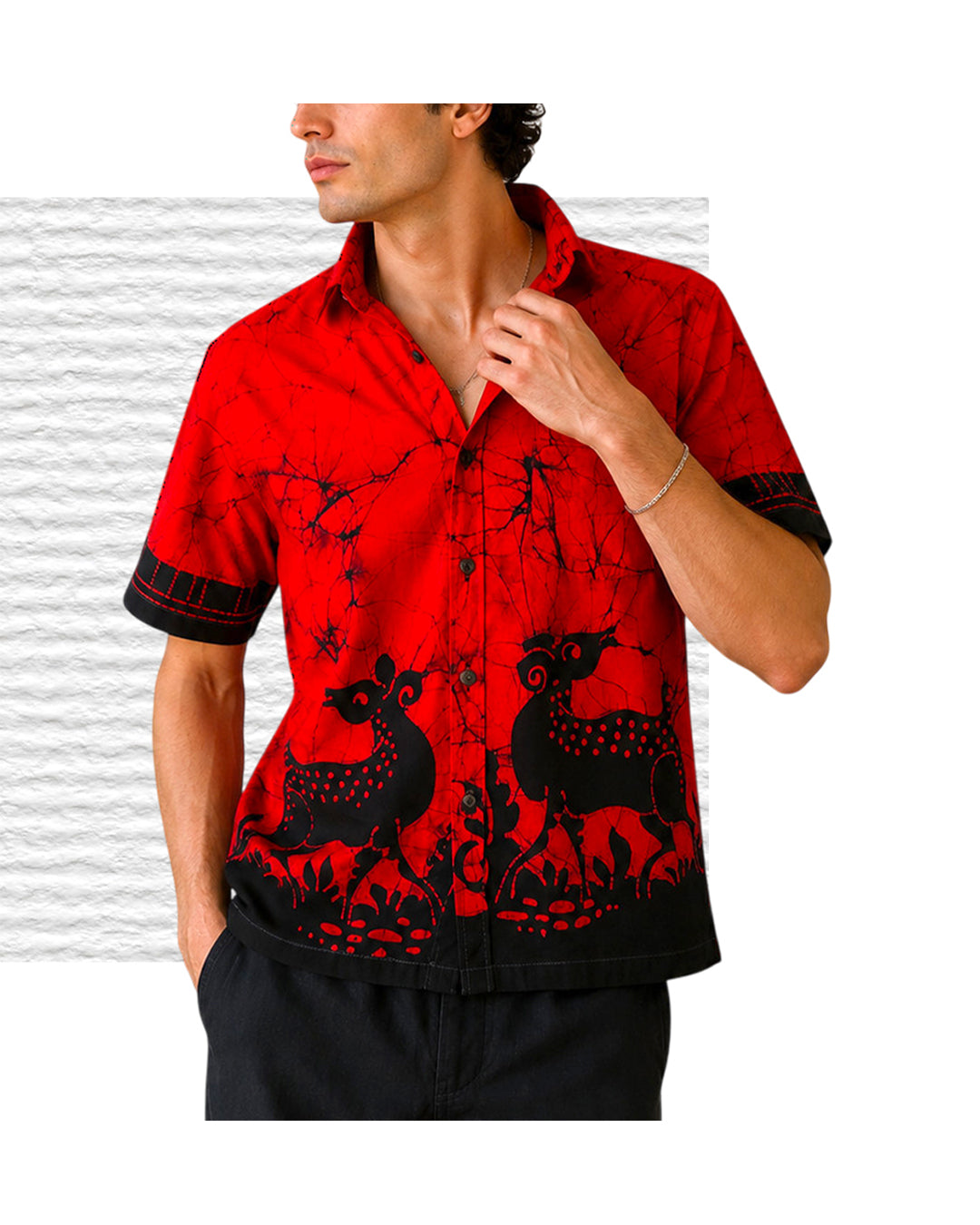 STANLEY BATIK Aloha shirt
