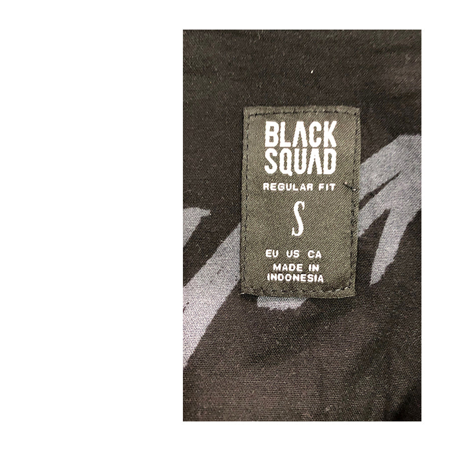 BLACK SQUAD Aloha Shirt