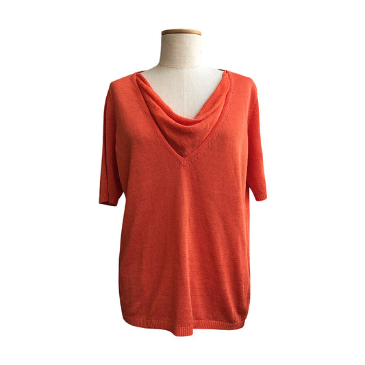 LUISA SPAGNOLI Blusa in Lino e Viscosa