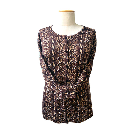 RENATO BALESTRA Cardigan Animalier