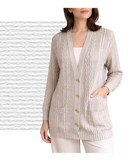 LUISA SPAGNOLI Cardigan in Cotone