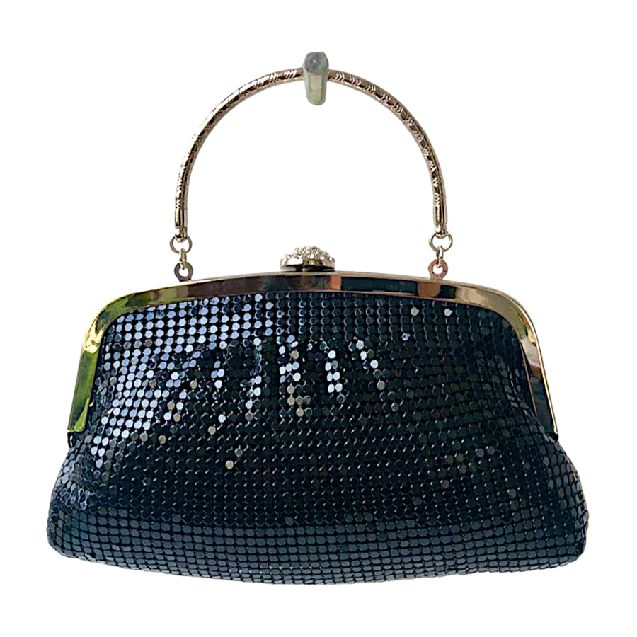 VINTAGE UNSIGNED Clutch in Maglia Metallica