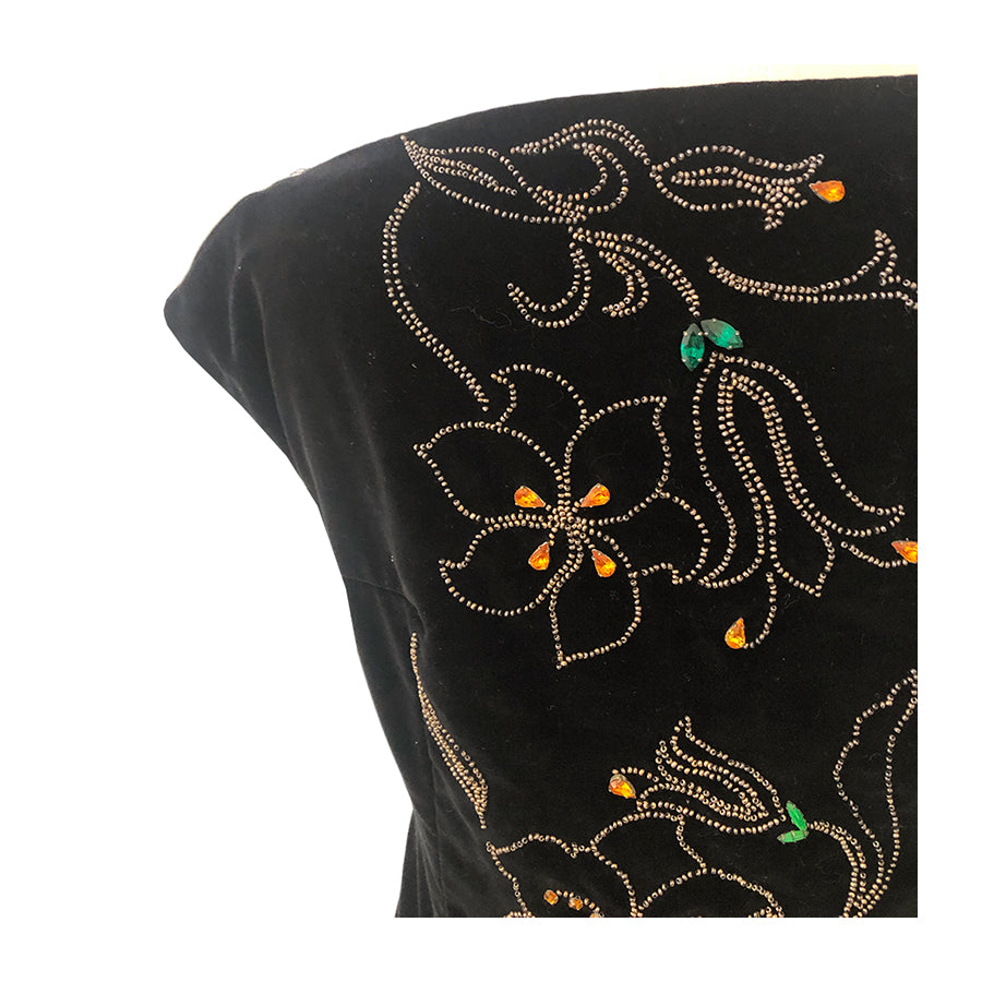 VINTAGE SARTORIALE Tubino in Velluto