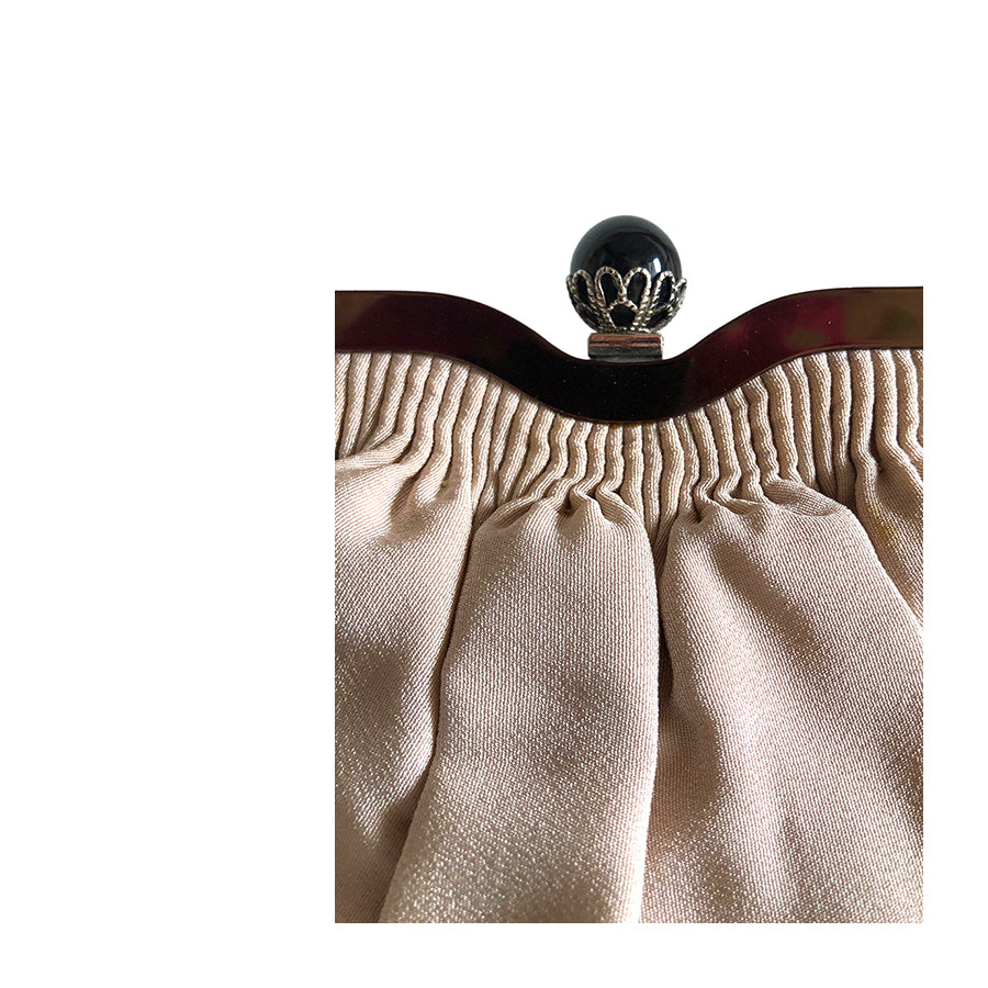 VINTAGE UNSIGNED Handbag in Tessuto