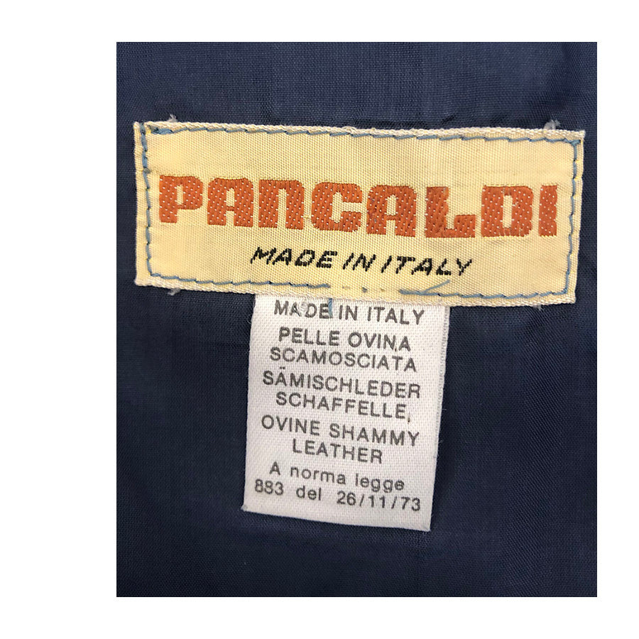 PANCALDI Gonna in Camoscio