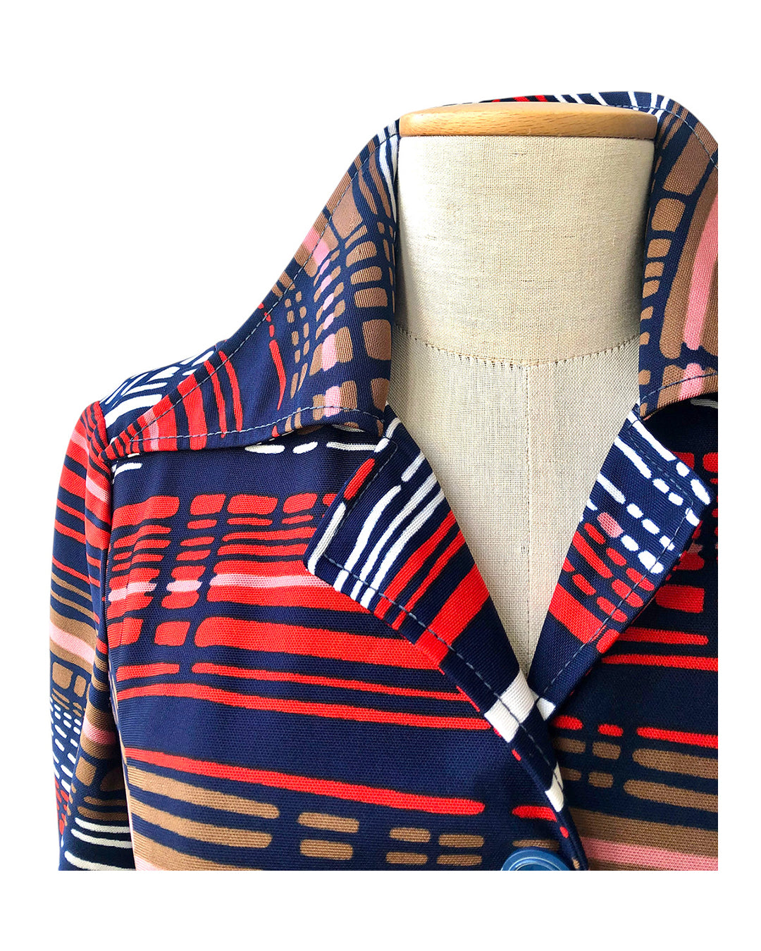 VINTAGE UNSIGNED Chemisier vintage