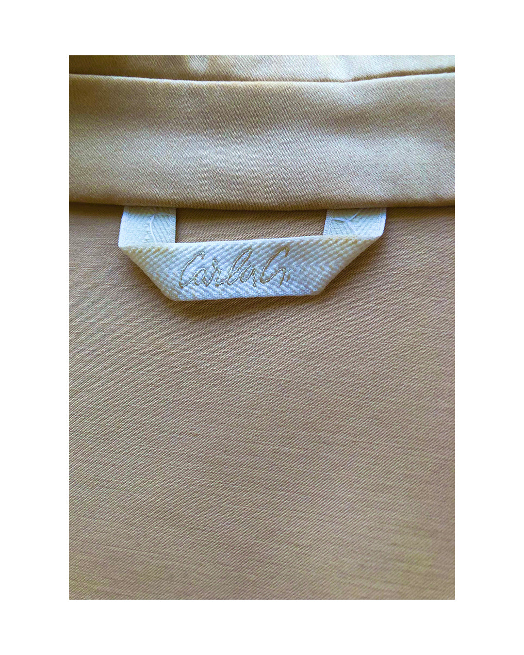 CARLA G. Blazer in Cotone e Elastan