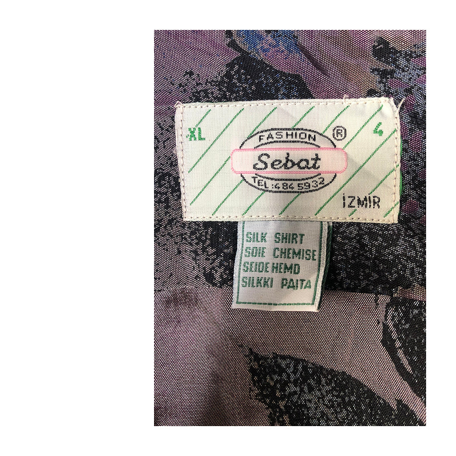 SEBAT Aloha Shirt in Seta