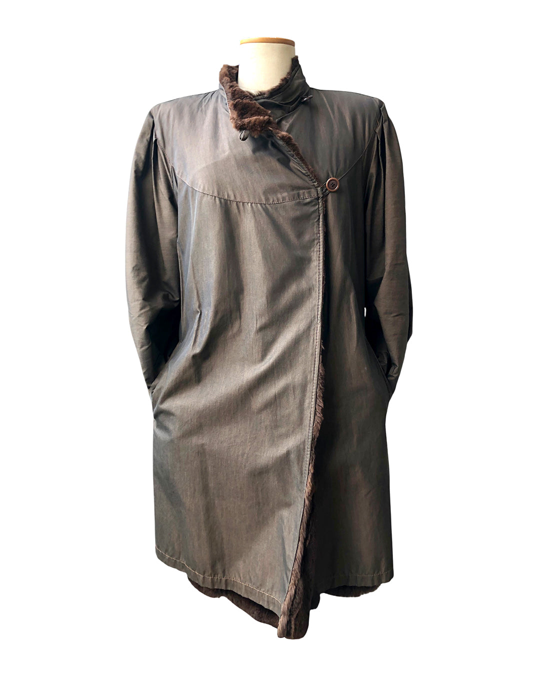 VINTAGE UNSIGNED Cappotto/Impermeabile