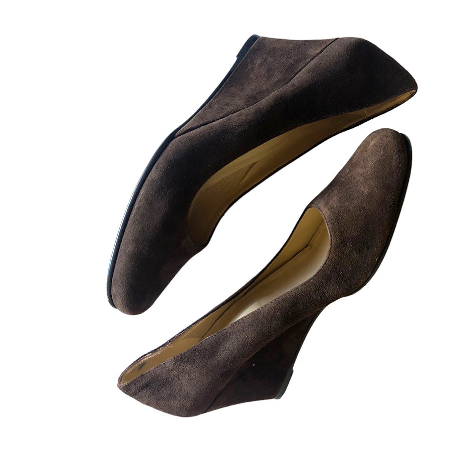 POLLINI STUDIO Décolleté in Camoscio