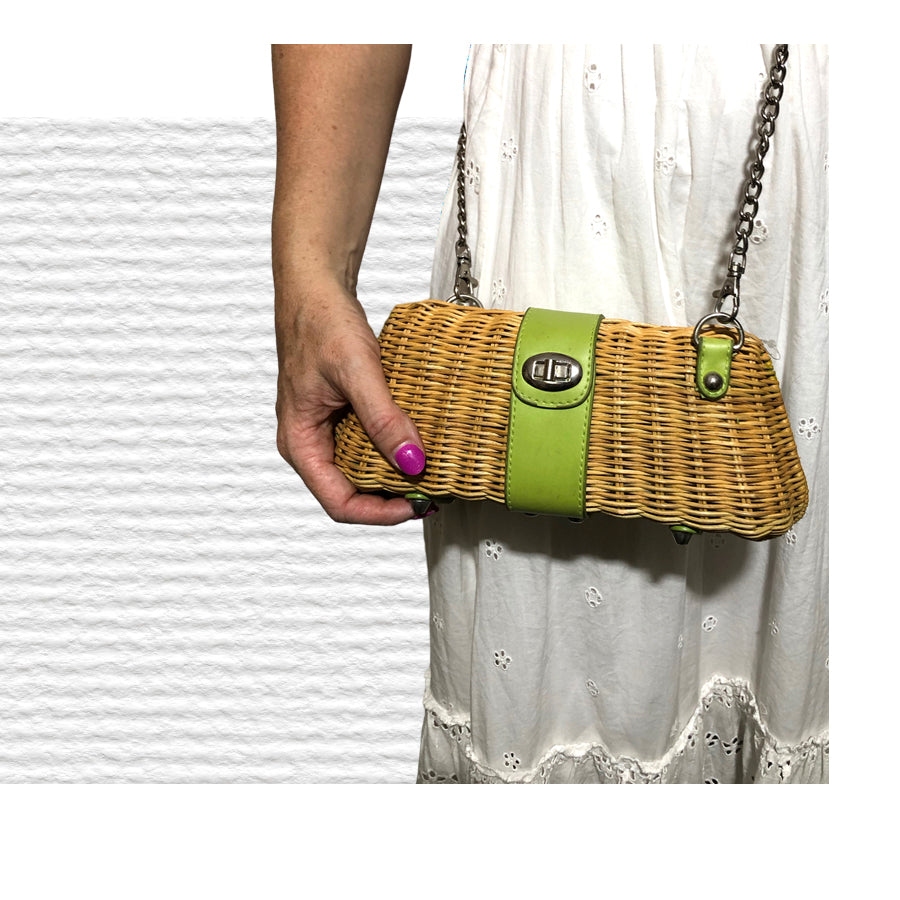 VINTAGE UNSIGNED Baguette in Midollino