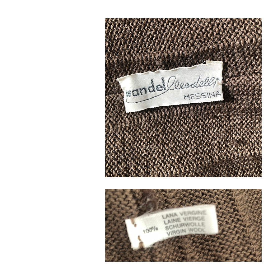 WANDEL Giaccone in Maglia e Visone