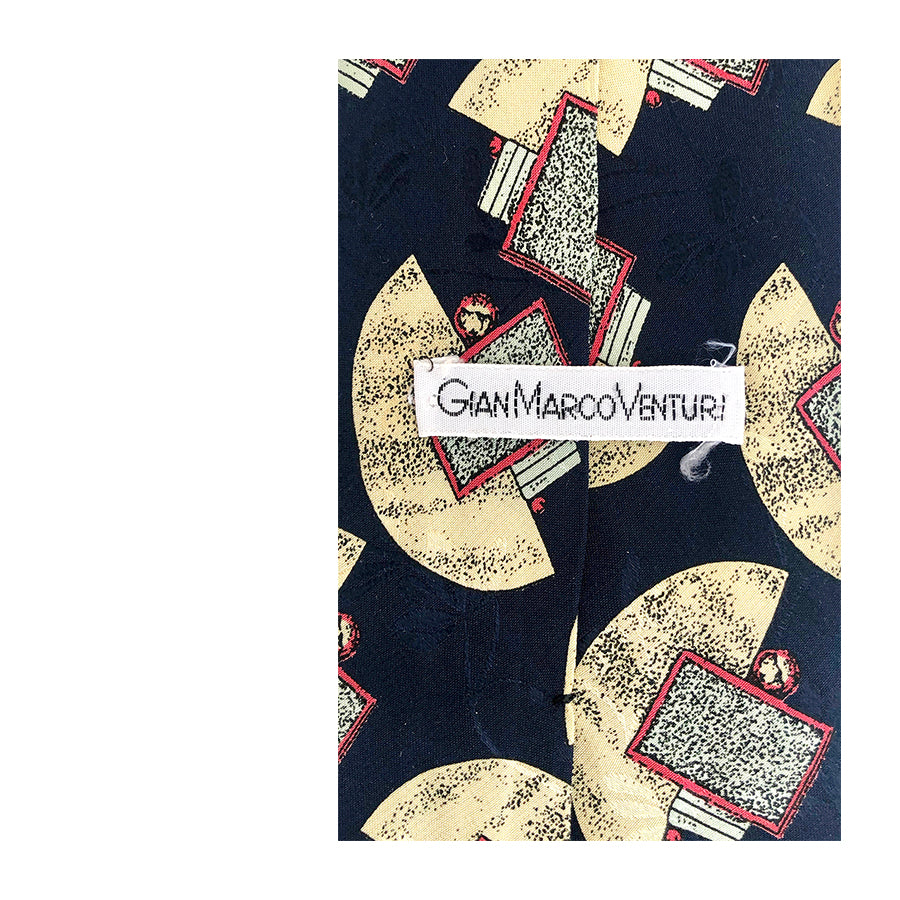 GIANMARCO VENTURI Cravatta in Seta Pura