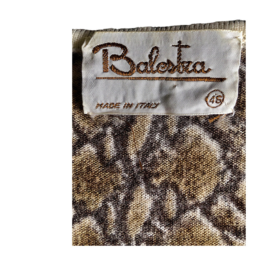 RENATO BALESTRA Cardigan Animalier