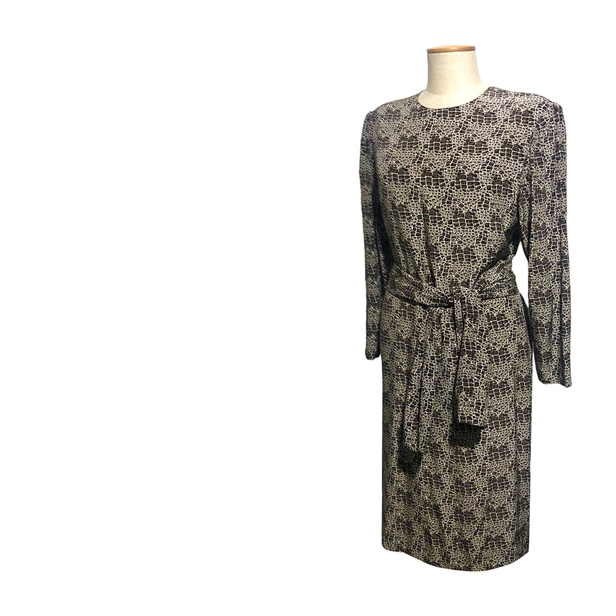 VINTAGE SARTORIALE Abito in Seta Pura