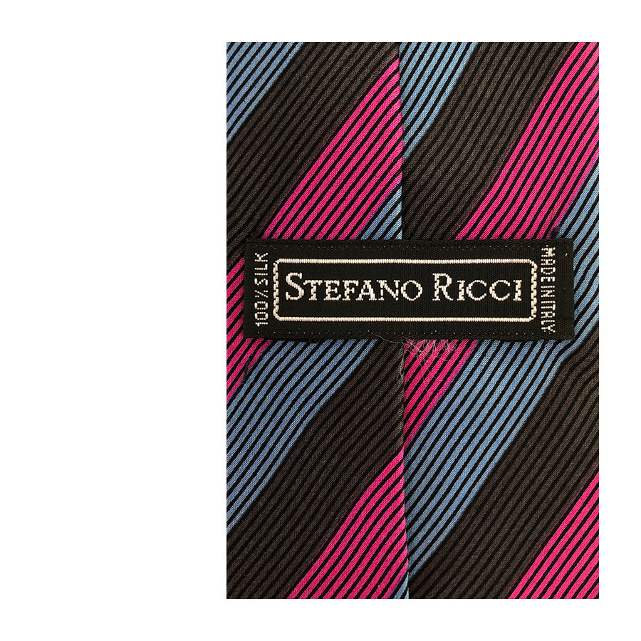 STEFANO RICCI Cravatta in Seta Pura