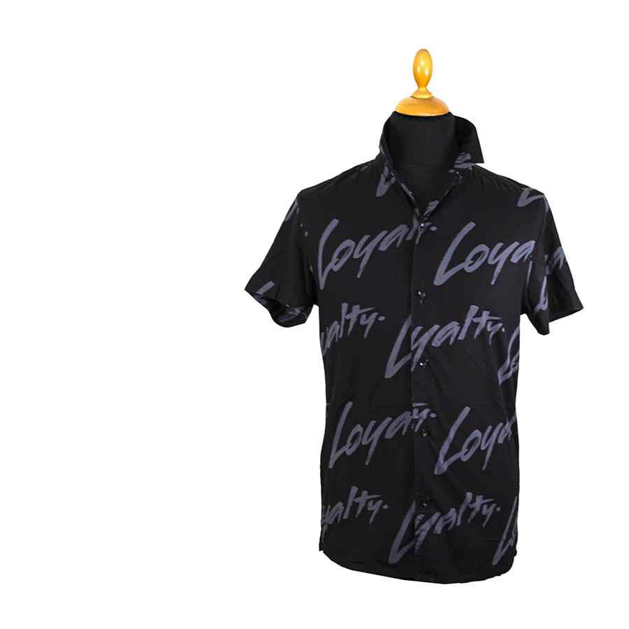 BLACK SQUAD Aloha Shirt