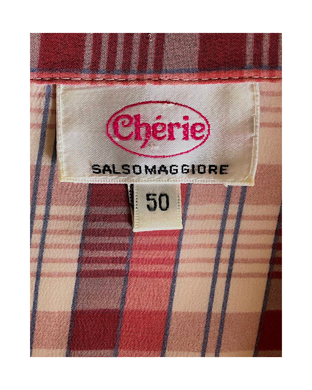 VINTAGE UNSIGNED Camicia Oversize in Seta