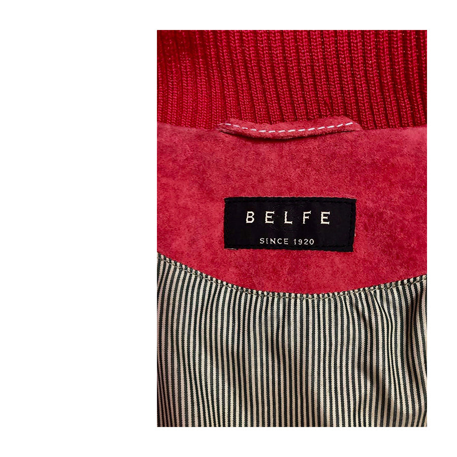 BELFE Bomber in Suede