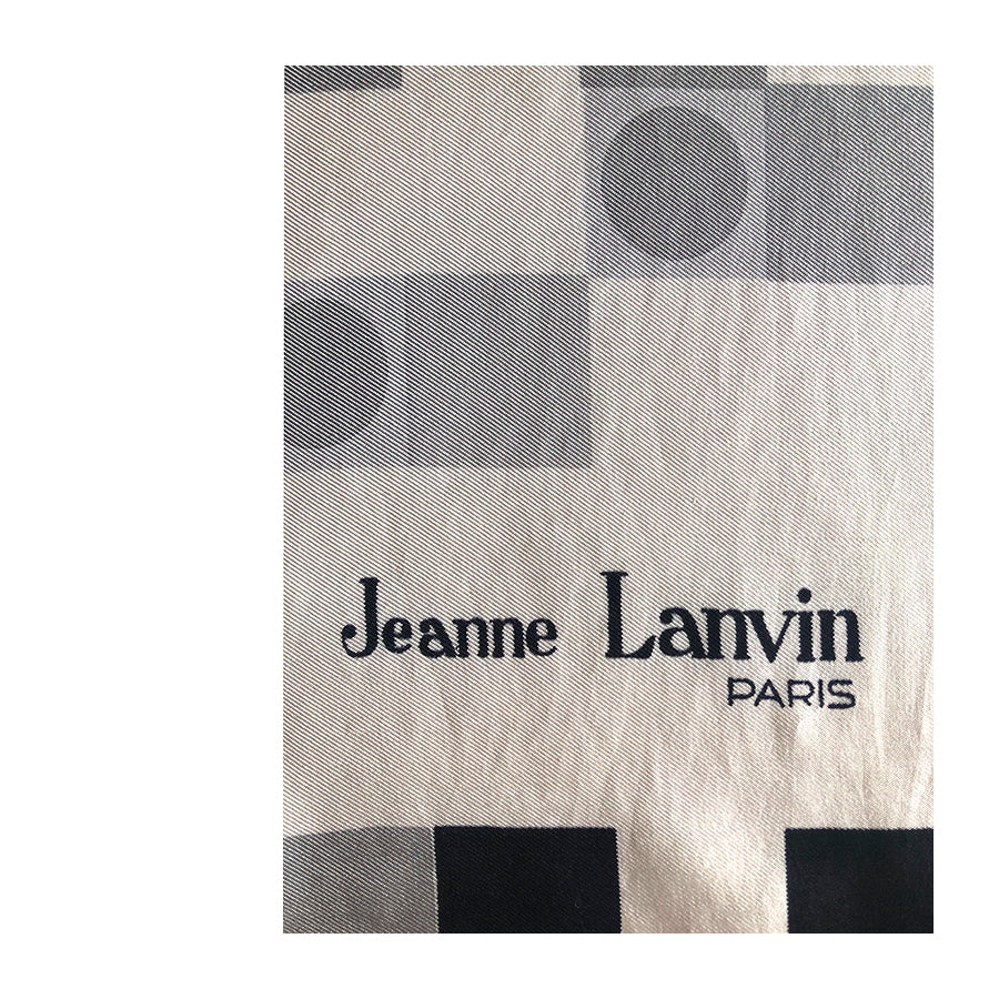 JEANNE LANVIN Foulard in Seta