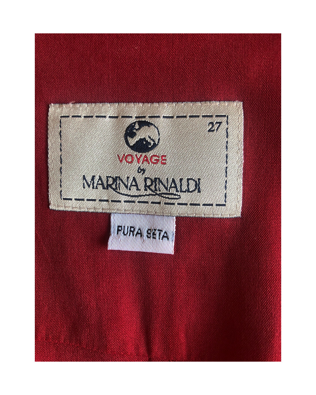 MARINA RINALDI VOJAGE Camicia in seta