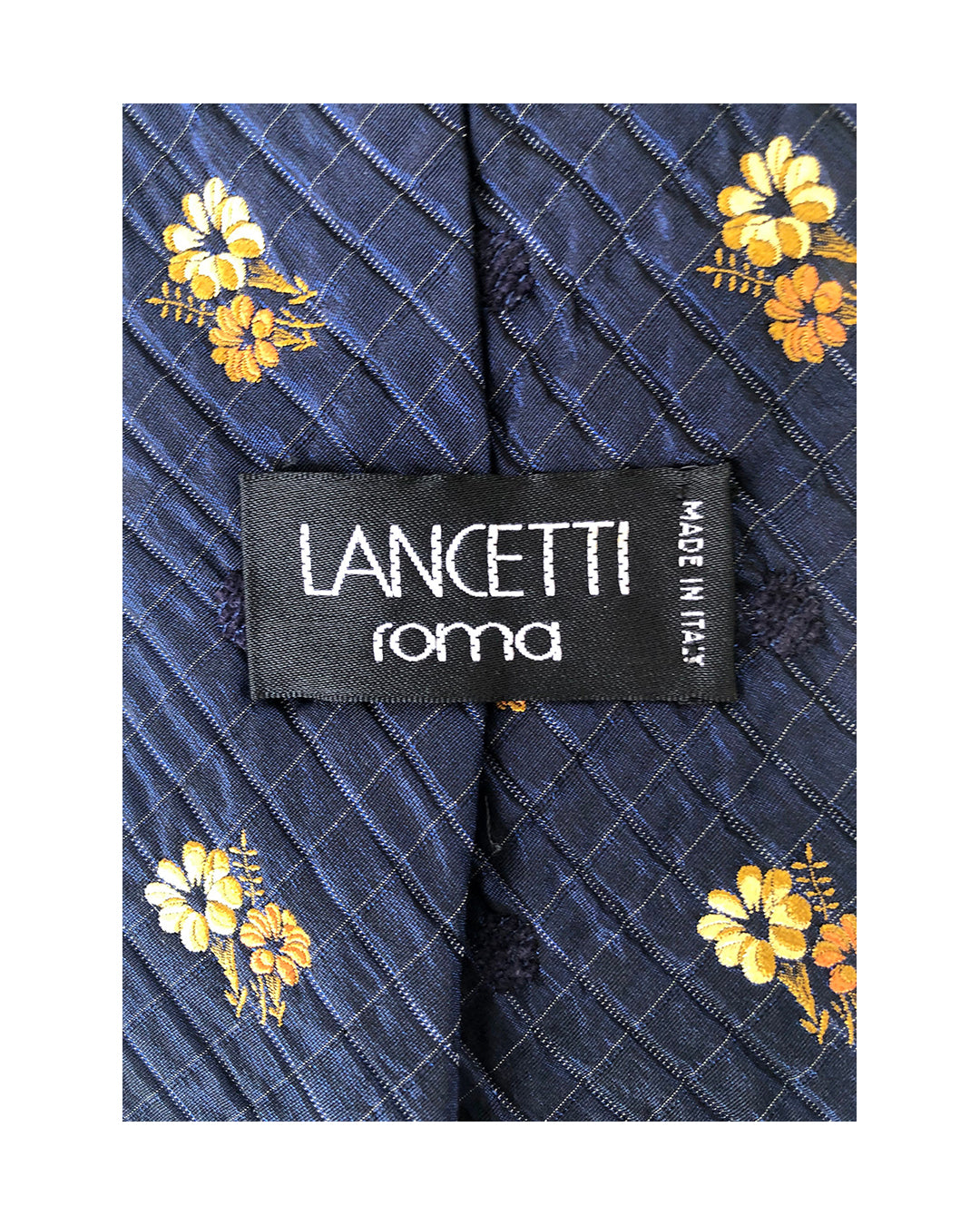 LANCETTI Cravatta in Seta Pura