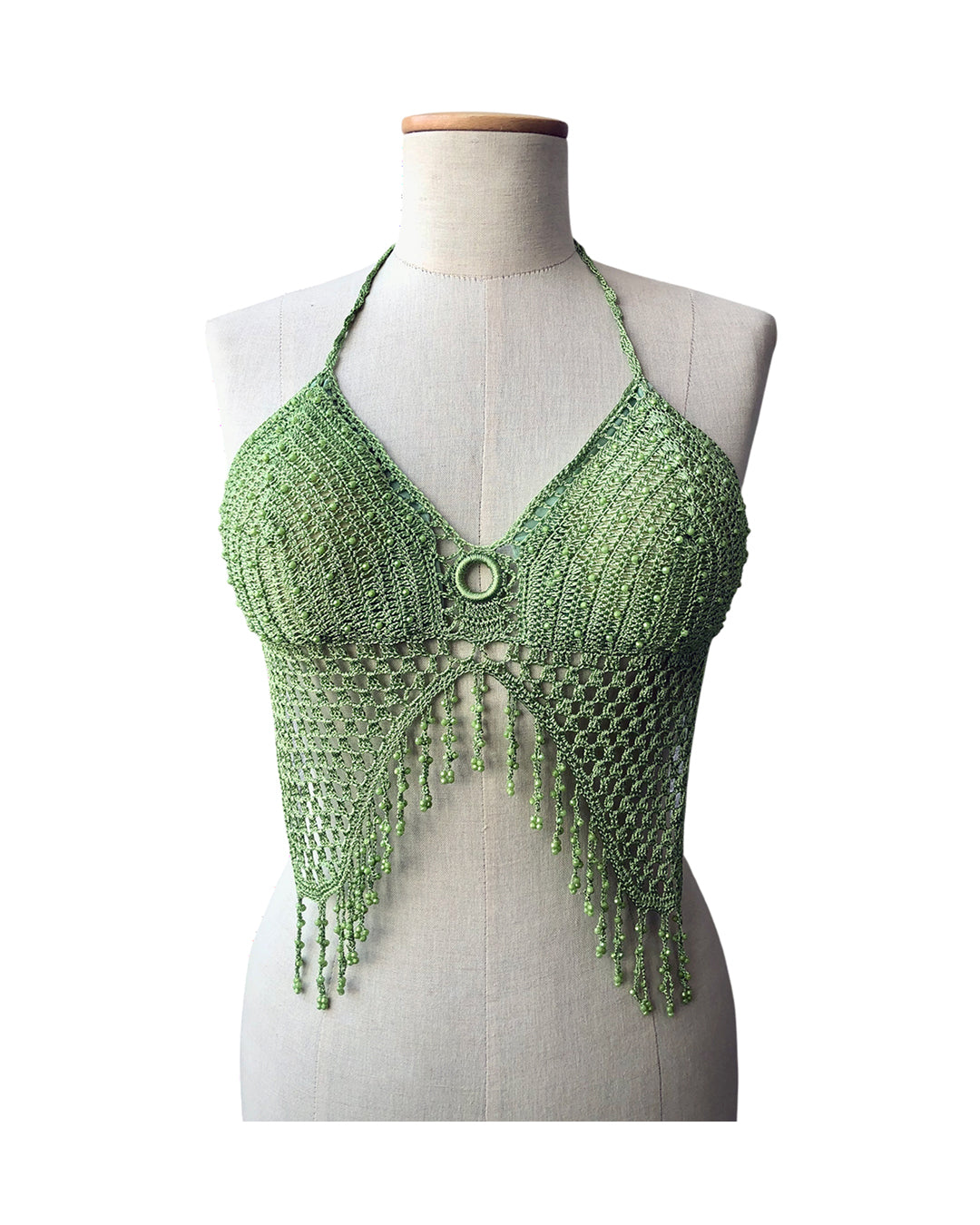 VINTAGE HANDMADE Top crochet