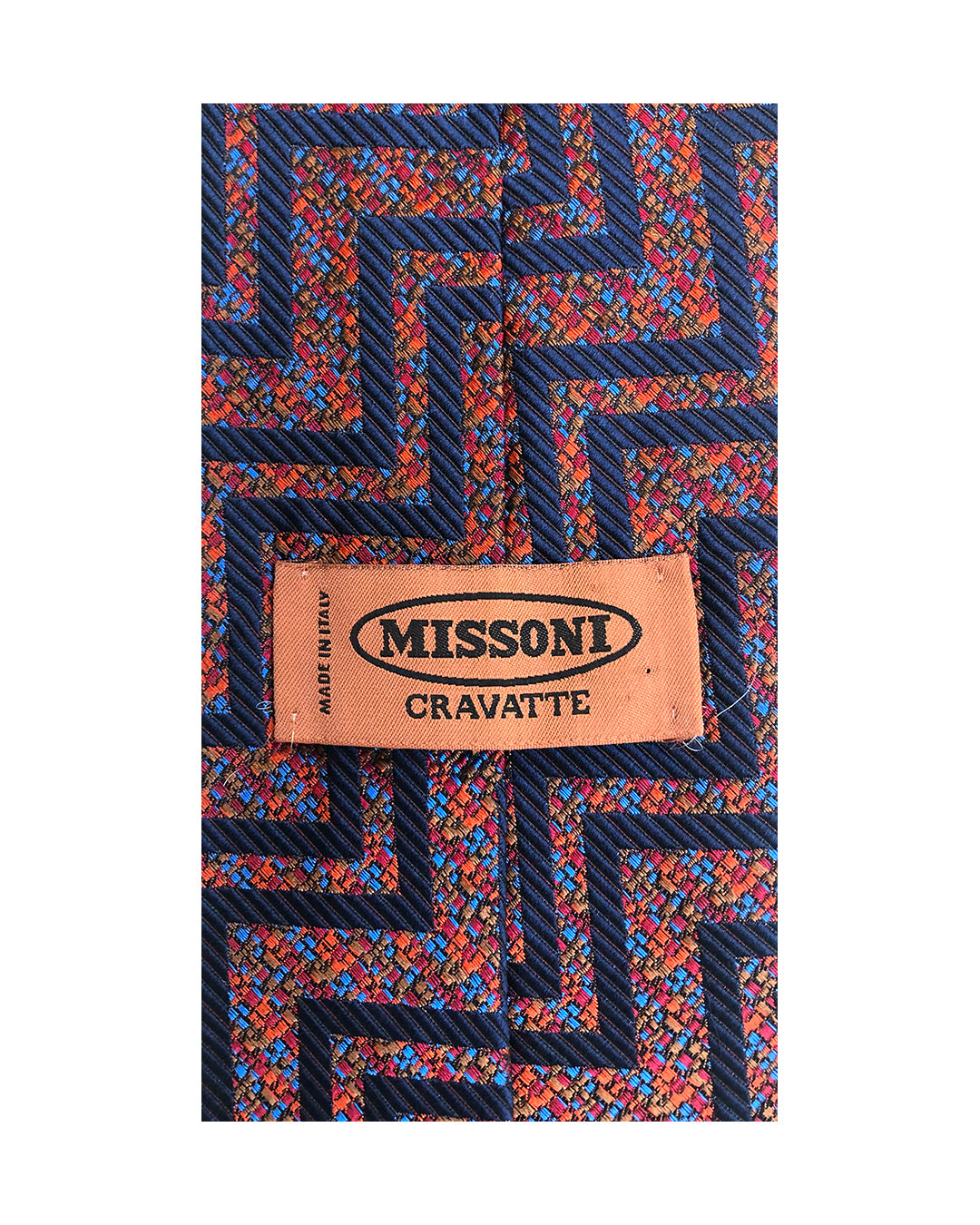 MISSONI Cravatta in Seta Pura