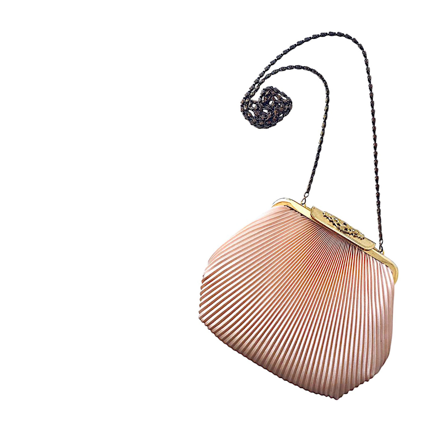 VINTAGE UNSIGNED Clutch con Tracolla