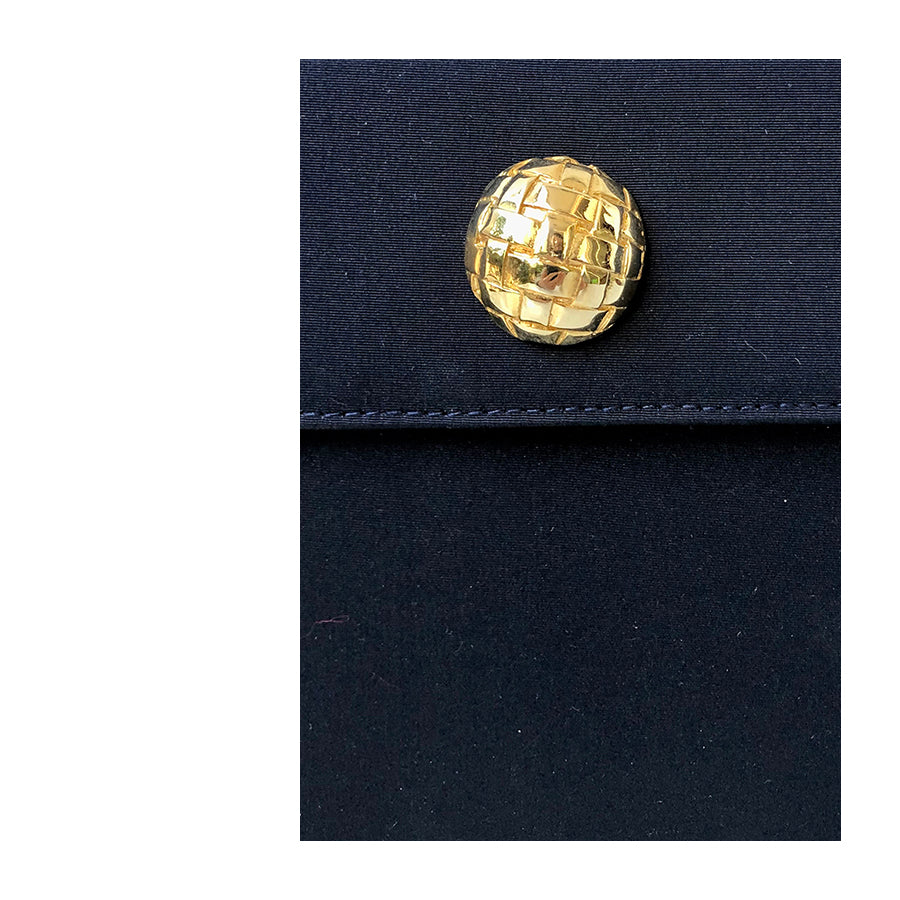 VINTAGE UNSIGNED Clutch in Tessuto