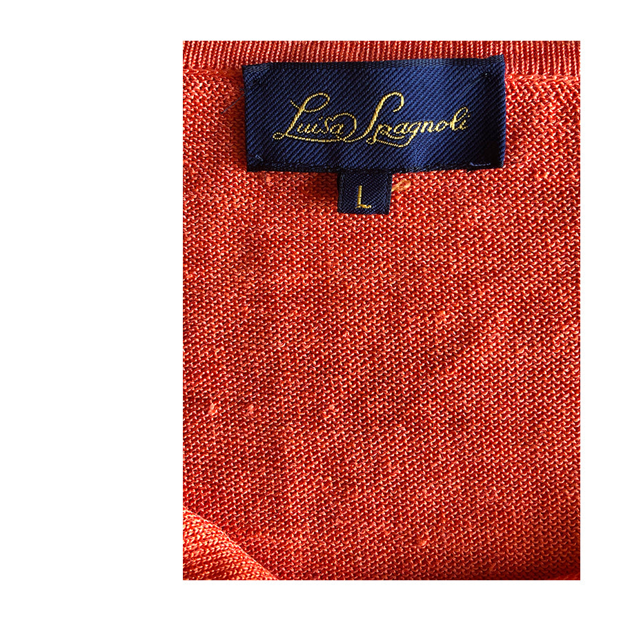 LUISA SPAGNOLI Blusa in Lino e Viscosa