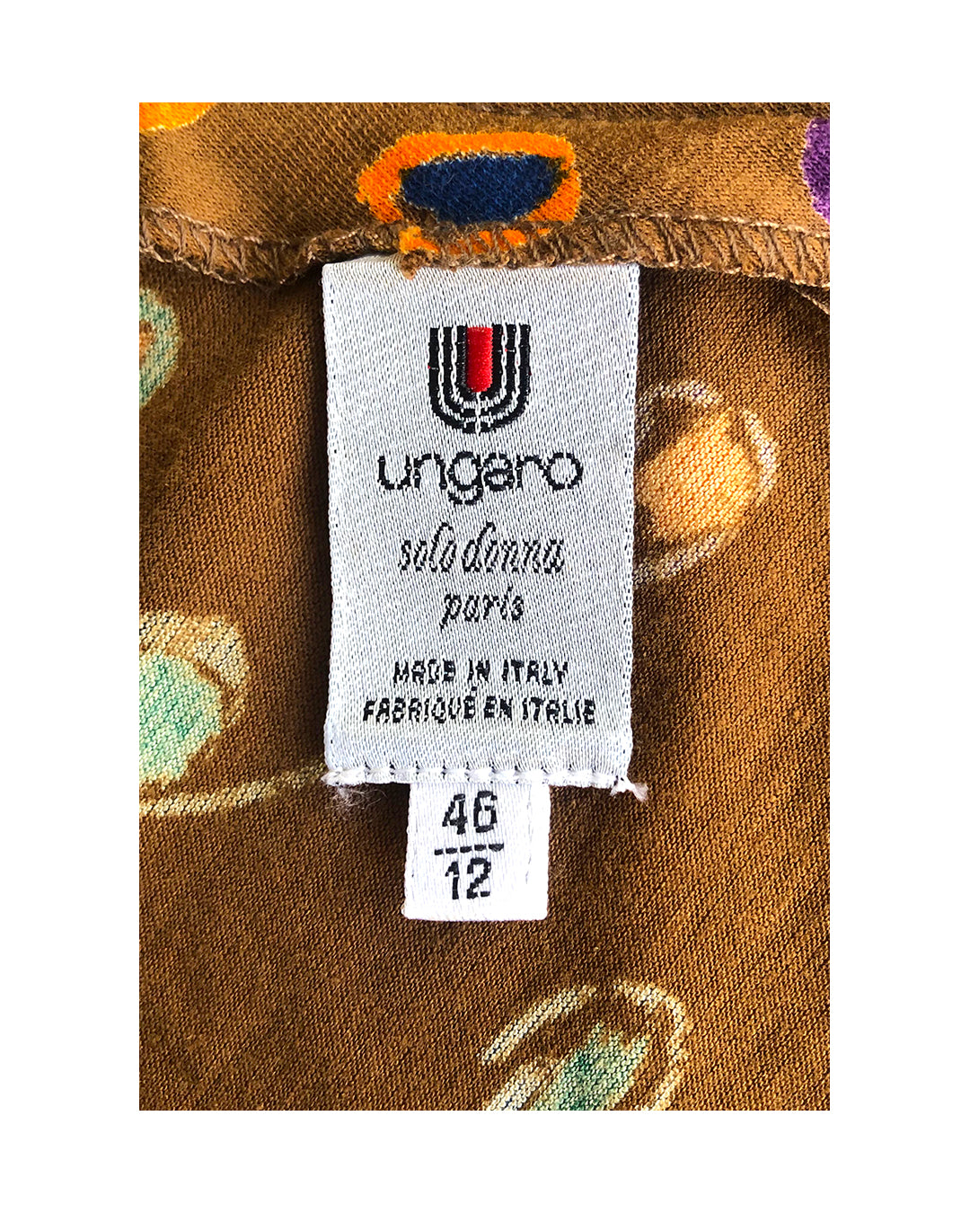 EMANUEL UNGARO Abito in Cotone
