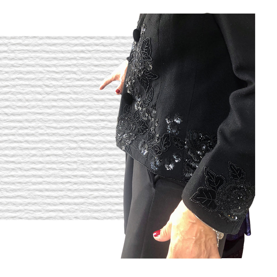 RAFFAELLA CURIEL Giacchino con Ricami