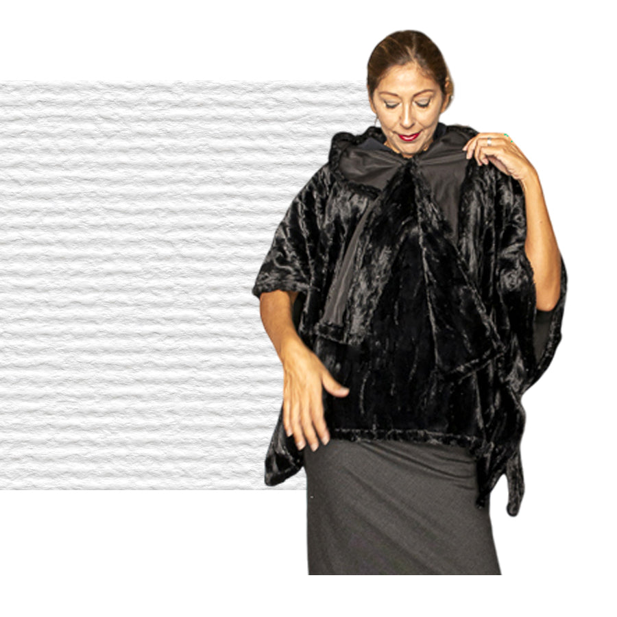 VINTAGE SARTORIALE Cappa in Ecopelliccia