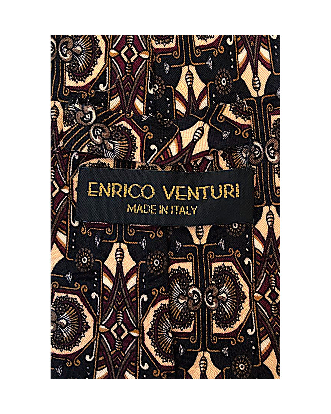 ENRICO VENTURI Cravatta in Seta Pura