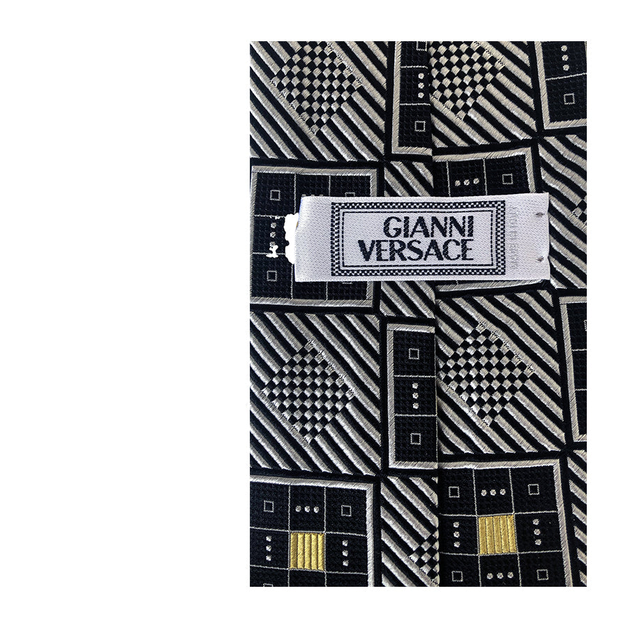 GIANNI VERSACE Cravatta in Seta Pura