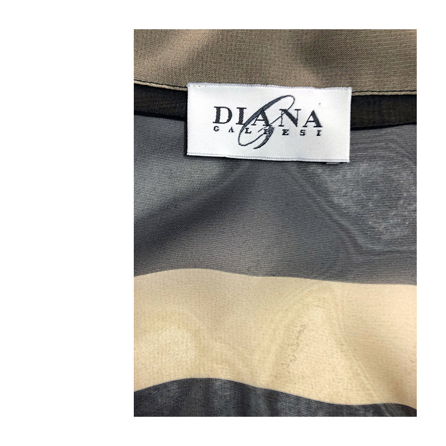 DIANA GALLESI Casacca in Tessuto Trasparente