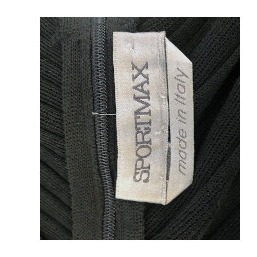 SPORTMAX Bustier/Top in Maglina Plissè