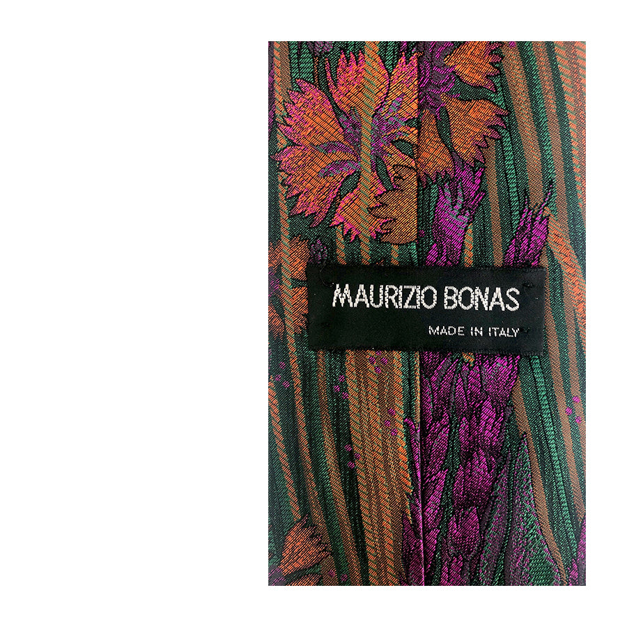 MAURIZIO BONAS Cravatta in Seta Pura