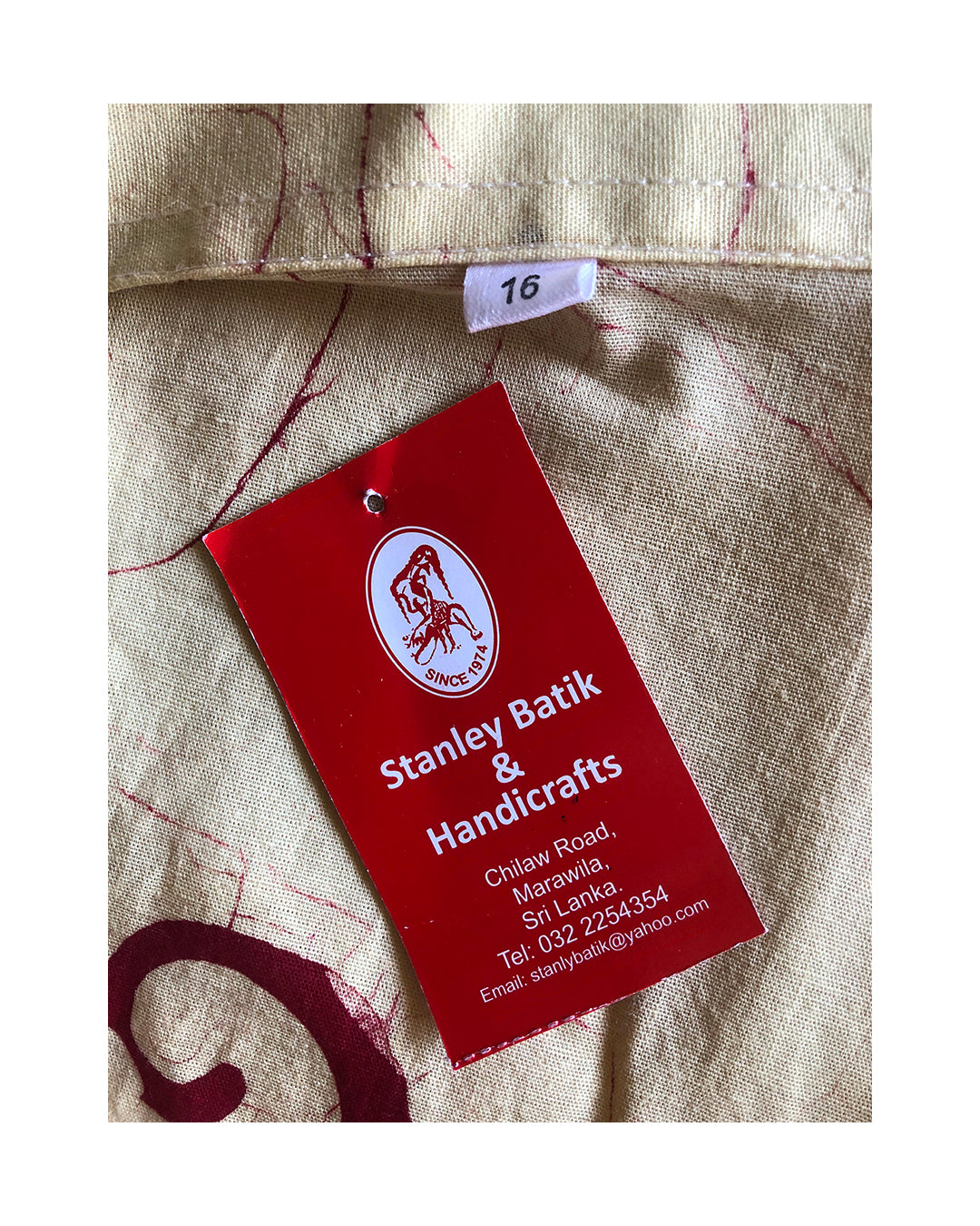 STANLEY BATIK Aloha Shirt