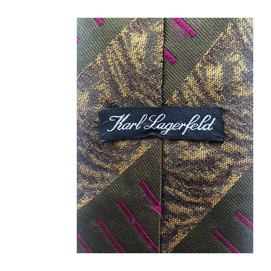 KARL LAGERFELD Cravatta in Seta