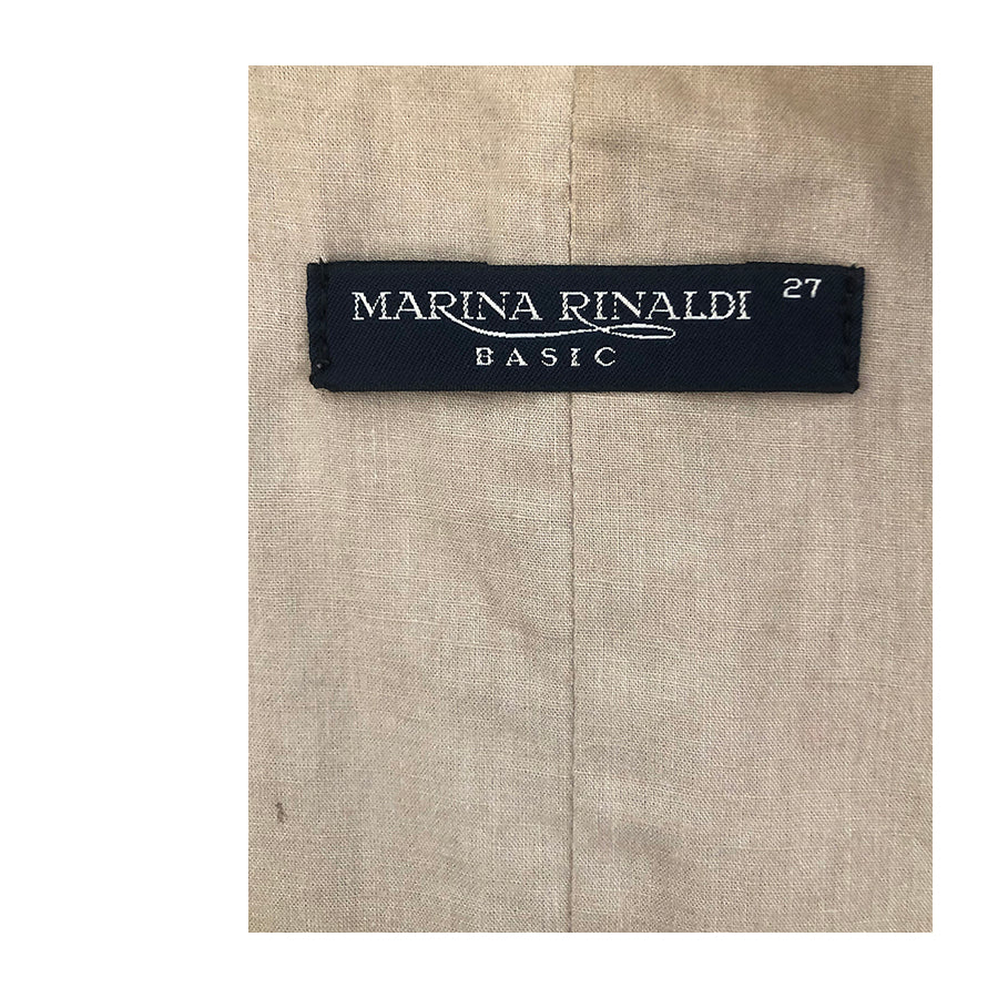 MARINA RINALDI BASIC Giacca in Pelle