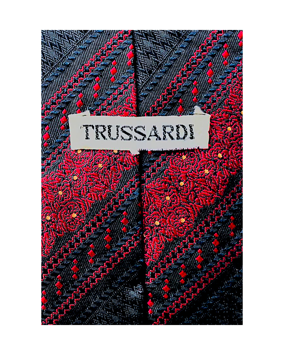 TRUSSARDI Cravatta in Seta Pura