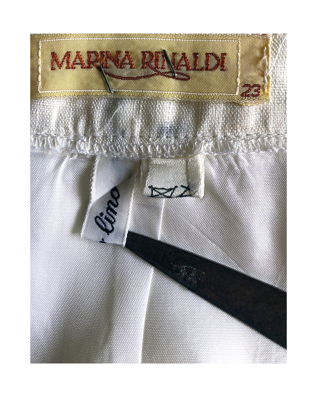MARINA RINALDI Gonna in Lino