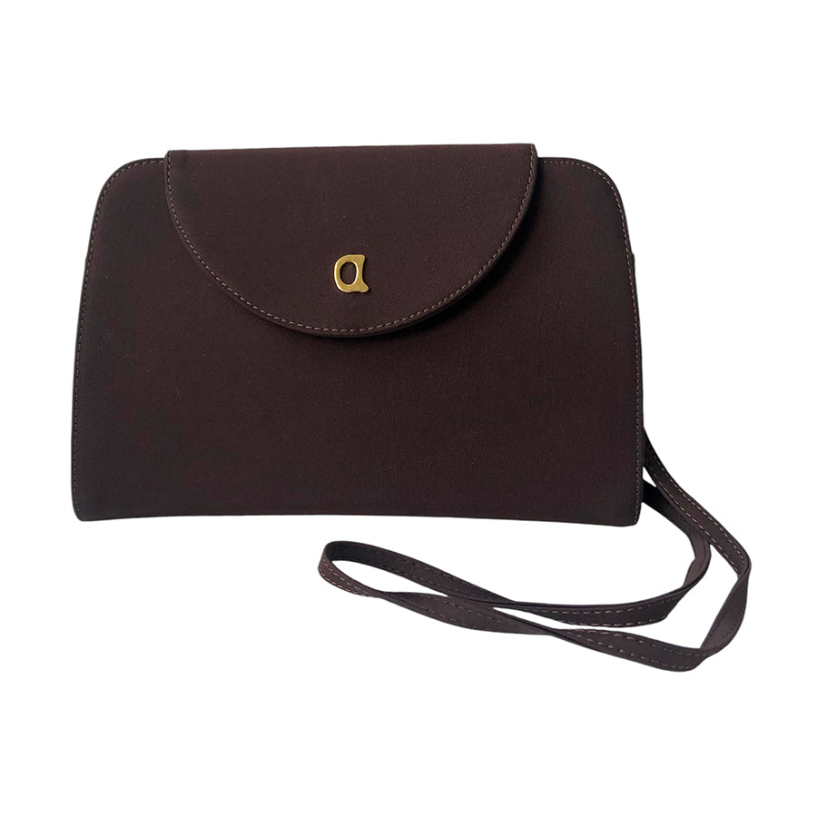 VINTAGE UNSIGNED Clutch in Tessuto