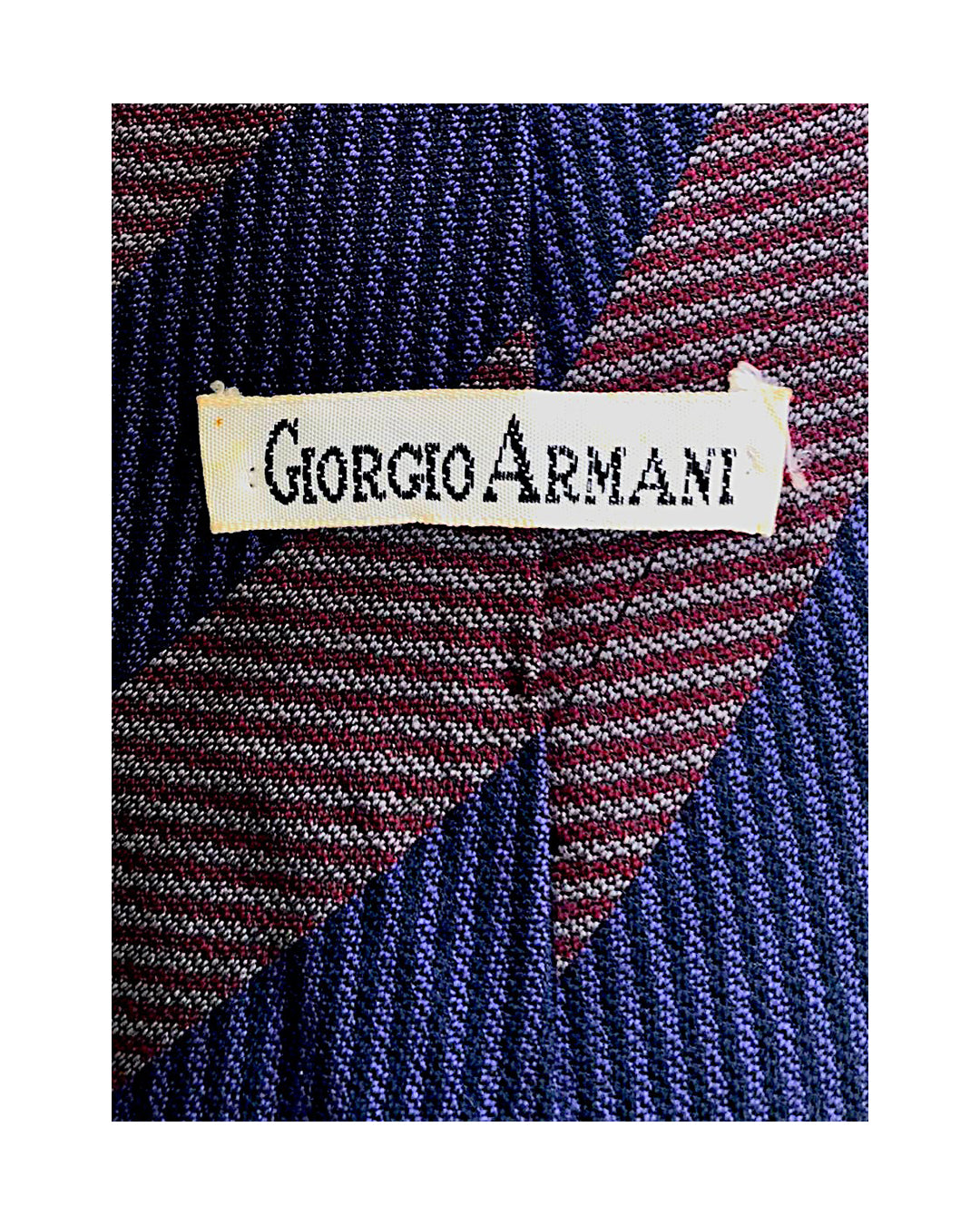 GIORGIO ARMANI Cravatta in Seta Pura