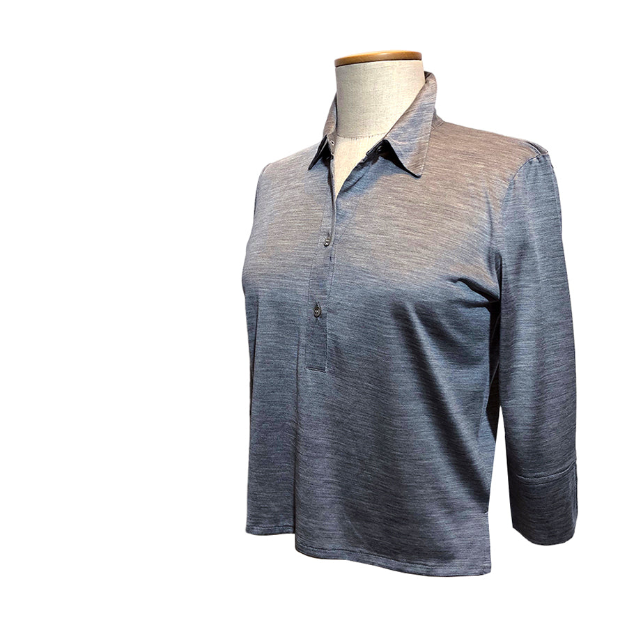 GIORGIO ARMANI Polo in Maglina di Seta